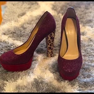 Women’s Ruby and Leopard Heels